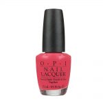 opi nail lacquer – charged up cherry 15ml