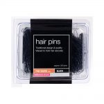 salon services fine waved pin black pack of 1000