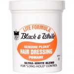 black & white lite formula hair dressing pomade 200ml