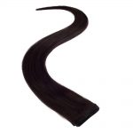 wildest dreams clip in single weft human hair extension 18 inch – 1b barely black
