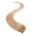 wildest dreams clip in single weft human hair extension 18 inch – 60 blondest blonde