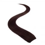 wildest dreams clip in single weft human hair extension 18 inch – 2 brownest brown