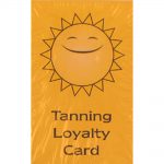 salon services sunbed loyalty cards pack of 100