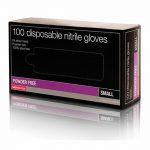 salon services disposable nitrile gloves pack of 100 – large