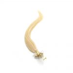 american pride micro ring human hair extension 18 inch – 613 blondie blonde
