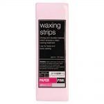 salon services paper waxing strips pink pack of 100