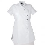 simon jersey women’s asymmetrical tunic white