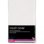 salon services couch cover with hole white
