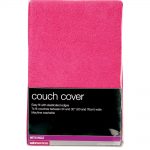 salon services couch cover with hole pink