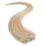 wildest dreams clip in full head human hair extension 18 inch – 60 blondest blonde