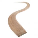 wildest dreams clip in single weft human hair extension 18 inch – 601 ash blonde