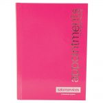 salon services appointment book freelance pink