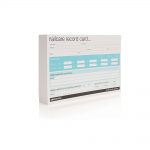 salon services nail care appointment card 50 pack