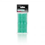 salon services plastic rollers green 19mm pack of 6