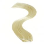 american pride clip-in synthetic hair extension 18 inch – 60 blondest blonde