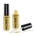 color club nail art striper pen – gold glitter 25ml