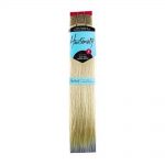 hairtensity weft full head synthetic hair extension 18 inch – natural blonde