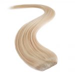 wildest dreams clip in half head human hair extension 18 inch – 60 blondest blonde