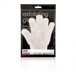 salon services exfoliating gloves white
