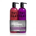 tigi bed head dumb blonde shampoo and conditioner 2x 750ml