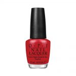 opi nail lacquer – red hot rio 15ml