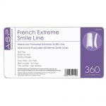 asp french extreme smile tips assorted pack of 100