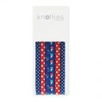 knotties wide elastic hair ties — sail away 6 pack