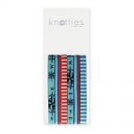 knotties wide elastic hair ties — seafarer 6 pack