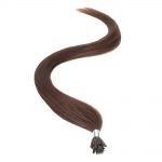 american pride i-tip human hair extensions 18 inch – 1b barely black