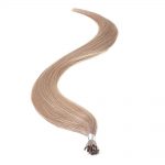 american pride i-tip human hair extensions 18 inch – 8 coffee brown