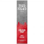 tigi bed head colour trip semi-permanent hair colour – red 90ml
