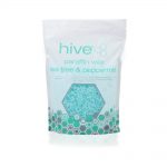 hive of beauty paraffin pellets – tea tree & peppermint 700g