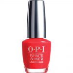 opi infinite shine gel effect nail lacquer – unrepentantly red 15ml