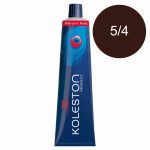wella professionals koleston perfect permanent hair colour – 5/4 light red brown 60ml