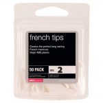 salon services french tips size 2 pack of 50