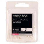 salon services french tips size 7 pack of 50