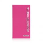 salon services appointment book – pink