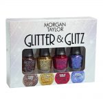 morgan taylor nail lacquer little miss nutcracker collection mini glitter pack 4 x 5ml