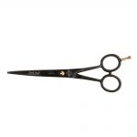 dark stag straight black & gold scissors – ds1 7 inch