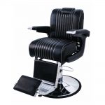 salon services hampstead barber’s chair black
