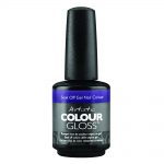 artistic colour gloss mud, sweat & tears collection gel polish workout warrior blue 15ml