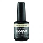 artistic colour gloss mud, sweat & tears collection gel polish game face gold 15ml