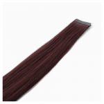 beauty works mane attraction 16″ tape hair extensions 99j browns 24g