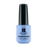 red carpet manicure gel polish, a hemline above the rest periwinkle creme blue 9ml