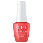 opi lisbon collection gelcolor now museum, now you don t coral 15ml