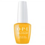 opi lisbon collection gelcolor sun, sea and sand in my pants yellow 15ml