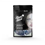 beauty blvd stardust pro face, hair & body glitter kit dark matter black 75g