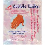 bubble white five minute effervescent nail cleaner sachet 11g